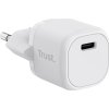 TRUST nabíječka 20W Maxo, USB-C, Nabíječka do zdi, bílá