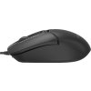 A4tech FSTYLER optická kancelářská myš, USB-C+USB-A, černá