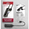 AXAGON ADE-AR, USB-A 3.2 Gen 1 - Gigabit Ethernet sieťová karta, Realtek 8153, auto inštal