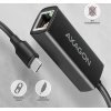 AXAGON ADE-ARC, USB-C 3.2 Gen 1 - Gigabit Ethernet sieťová karta, Realtek 8153, auto inštal