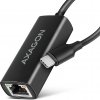 AXAGON ADE-ARC, USB-C 3.2 Gen 1 - Gigabit Ethernet sieťová karta, Realtek 8153, auto inštal