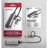 AXAGON ADE-TXCA, USB-C + USB-A 3.2 Gen 1 - Gigabit Ethernet sieťová karta, Asix AX88179, auto inštal
