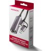 AXAGON ADE-TXCA, USB-C + USB-A 3.2 Gen 1 - Gigabit Ethernet sieťová karta, Asix AX88179, auto inštal