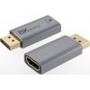 PremiumCord adaptér DisplayPort - HDMI, 8K@60Hz, 4K@144Hz Male/Female, pozlacené