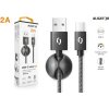 ALIGATOR datový kabel  PREMIUM 2A, USB-C, délka 2 m, černá