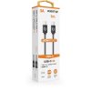 ALIGATOR datový kabel POWER 60W, USB-C/USB-C 3A, délka 1 m, černá