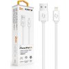 ALIGATOR datový kabel 2A, Lightning, délka 2m, bílá