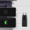 AXAGON ACU-DPQ65, GaN nabíjačka do siete 65W, 3x port (USB-A + dual USB-C), PD3.0/QC4+/PPS/Apple, čierna