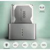 AXAGON ADSA-DC, USB-C 5Gbps - 2x SATA 6G 2.5"/3.5" SSD/HDD CLONE DUAL dokovací stanice