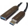 PREMIUMCORD Kabel USB3.0 + 2.0 prodlužovací optický AOC kabel A/Male - A/Female 10m
