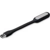 C-TECH USB lampička k notebooku UNL-04, flexibilní, černá