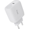 TRUST nabíječka 45W Maxo, USB-C, Nabíječka do zdi, 2m USB-C kabel, bílá