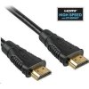 PREMIUMCORD HDMI kábel 5 m High Speed + Ethernet (v1.4), pozlátené konektory