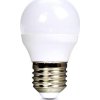 Solight LED žárovka, miniglobe, 6W, E27, 6000K, 510lm