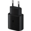 Samsung cestovní nabíječka EP-TA800EBE, PD, Fast charging, USB-C, 25 W, černá, (bulk)
