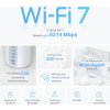 TP-Link Deco BE65(2-pack) WiFi7 Mesh(BE9300,2,4GHz/5GHz/6GHz,4x2,5GbELAN/WAN, 1xUSB3.0)