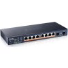 Zyxel XMG1915-10EP, 8-port 2.5GbE, 2 SFP+, 8 x PoE++ 130W Smart Switch, hybird mode, standalone or NebulaFlex Cloud