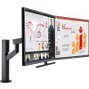 LG MT IPS LCD LED 27" 27QP88DP - IPS panel, dual monitor, 2560x1440, HDMI, DP, USB-C, daisy chain, ergonomicky stojan