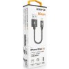 ALIGATOR datový kabel  PREMIUM 2A, Lightning, délka 50 cm, černá