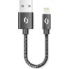 ALIGATOR datový kabel  PREMIUM 2A, Lightning, délka 50 cm, černá