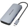 HIKVISION USB-C hub DS801 8-in-1, USB 3.0