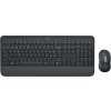 Logitech Set klávesnice a myš Signature MK650, CZ-SK, černá/šedá