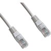 DATACOM patch cord UTP cat5e 0,25M bílý