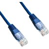 DATACOM patch cord UTP cat5e 0,5M modrý