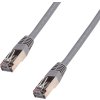 DATACOM Patchkabel 1m,FTP,Cat5e , RJ45, šedý