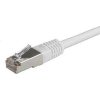 SOLARIX 10G patch kabel CAT6A SFTP LSOH 0,5m, šedý non-snag proof