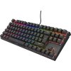 Genesis tichá herní klávesnice THOR 303/TKL/RGB/Outemu Peach/Drátová USB/CZ-SK layout/Černá