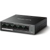 MERCUSYS switch MS105GP (5xGbE,4xPoE+,65W,fanless)