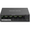 MERCUSYS switch MS105GP (5xGbE,4xPoE+,65W,fanless)