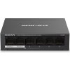 MERCUSYS switch MS106LP (6x100Mb/s,4xPoE+,40W,fanless)