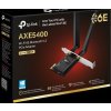TP-Link Archer TXE72E WiFi6E PCIe adapter (AXE5400,2,4GHz/5GHz/6GHz,Bluetooth5.3)