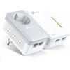 TP-Link TL-WPA4226KIT WiFi4 průchozí powerline set (N600, AV600,2x100Mb/s,HomePlug AV2)