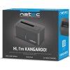 Dokovací stanice pro HDD 2,5"/3,5" USB 3.0 Natec Kangaroo, včetně napájecího adaptéru
