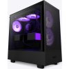 Skriňa NZXT H7 Flow edition / ATX / 2x120 mm ventilátor / USB-C / 2x USB / sklenená bočnica / sieťovaný panel / biela a čierna