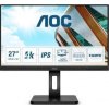 AOC MT IPS LCD WLED 27" U27P2CA - IPS panel, 3840x2160, 2xHDMI, DP. USB-C, USB, repro, pivot