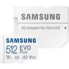 Karta Samsung micro SDXC 512 GB EVO Plus + SD adaptér