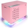 In Win A1 Plus/Mini ITX/Transpar./Růžová/650W/80PLUS Gold