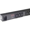 APC Rack PDU, Basic, ZeroU, 16A, 208/230V, (15)C13, IEC-320 C20 2.5m