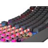 GENESIS herní klávesnice THOR 230/TKL/RGB/Outemu Red/Bezdrátová USB + Bluetooth/US layout/Černá