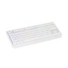 GENESIS herní klávesnice THOR 230/TKL/RGB/Outemu Red/Bezdrátová USB + Bluetooth/US layout/Bílá