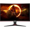 AOC MT VA LCD WLED 27" C27G2E/BK - VA panel, 1920x1080, 165Hz, D-Sub, 2xHDMI, DP, USB 3.2, zakriven