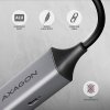 AXAGON ADE-TXPD, USB-C 3.2 Gen 1 - Gigabit Ethernet sieťová karta, Asix AX88179, PD 100W, auto inštal