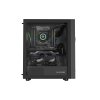 Počítačová skříň Genesis DIAXID 605 ARGB/Midi Tower/Transpar./Černá