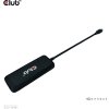 Club3D hub 1xUSB-C na 4xUSB-C, 10Gbps port, PD 3.0