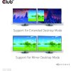 Club3D Video hub MST USB-C na 2xHDMI + USB-C PD 3.0, 4K60Hz