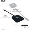 Club3D Video hub MST USB-C na 2xHDMI + USB-C PD 3.0, 4K60Hz